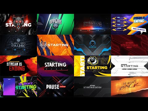 🔥 110+ OBS Studio Overlay Packs! 🎮 Best Twitch & Streamlabs Overlays | Chat, Alerts & More
