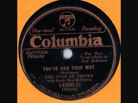 The Pods of Pepper Columbia 14590 78 rpm