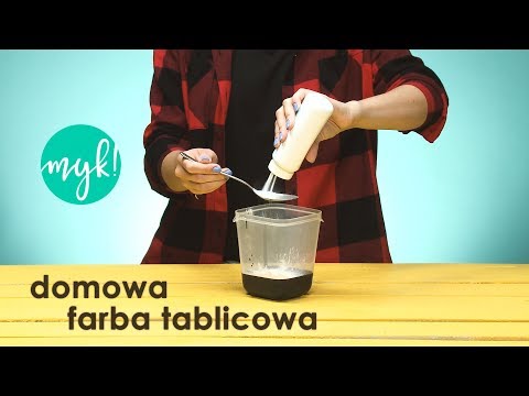 FARBA TABLICOWA domowy sposób