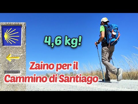 My ultralight, low-cost backpack for the Camino de Santiago! | Summer 2022 | 900km | Packing list