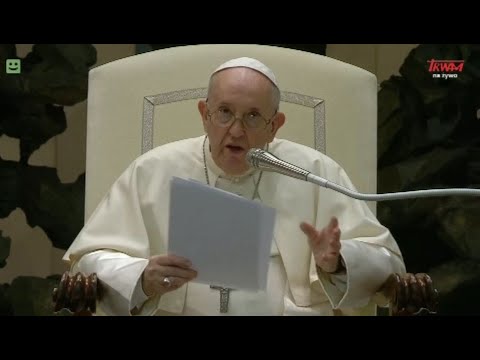 Audiencja generalna Ojca Świętego Franciszka 18.08.2021
