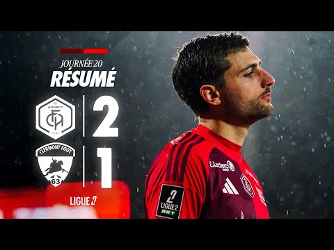 J20 Ligue 2 BKT : Le résumé vidéo de FC Annecy - Clermont Foot 63