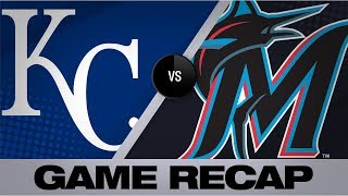 Alcantara tosses a complete-game shutout | Royals-Marlins Game Highlights 9/8/19