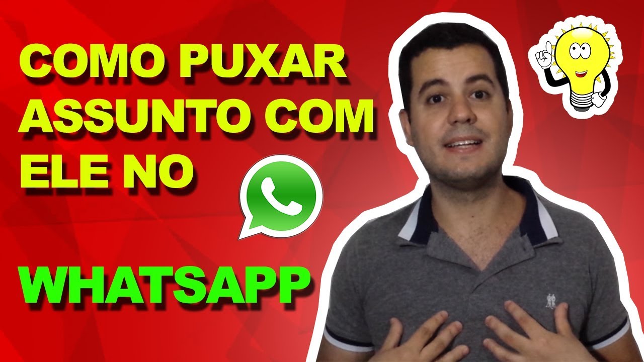 Como puxar assunto com ele no WhatsApp | Simples Assim
