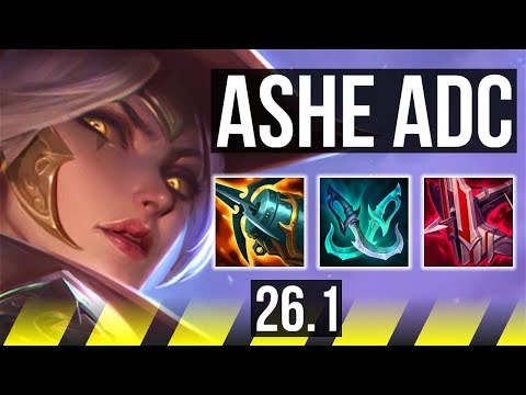 ASHE & Blitzcrank vs JINX & Lulu (ADC) | Perfect KDA: 10/0/8 | KR Diamond | 26.1