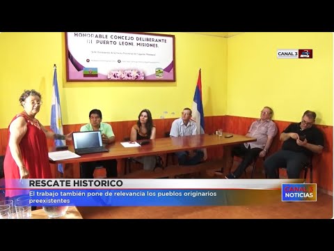 Puerto Leoni: el Concejo Deliberante trabaja en el rescate histórico y cultural del municipio