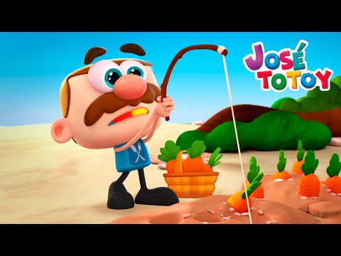 Desenho Infantil | O Mistério das Cenouras | 24 Minutos de Historinhas do José Totoy!!! Português