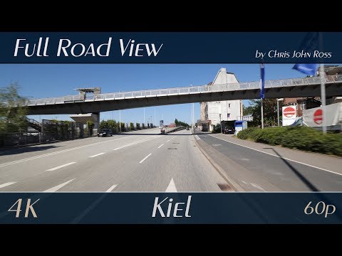 Kiel, Germany: Gaarden-Ost, Werftstraße - 4K (UHD/2160p/60p) Video
