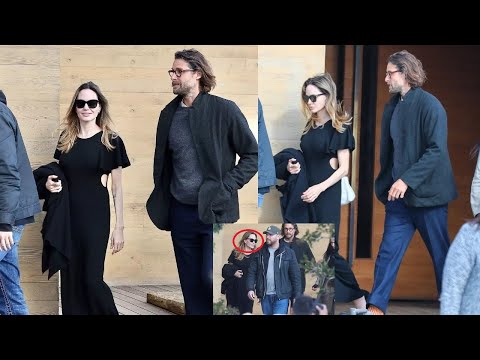 Angelina Jolie All Smiles During Lunch Date With Billionaire David Mayer De Rothschild