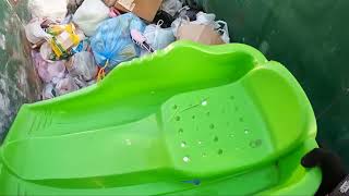 Как я зарабатываю лазая по мусоркам Питера ? Dumpster Diving RUSSIA #19