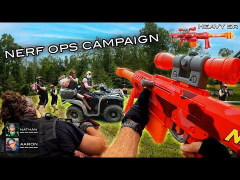 NERF OPS CAMPAIGN - MISSION 3 (Nerf Gun First Person Shooter!)