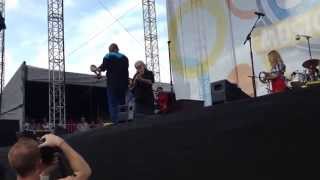 Ricky Skaggs performs with The Marshall Tucker Band at 2014 CMA Music Fest in Nashville, TN