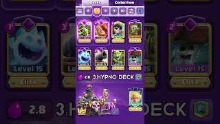 Top 5 decks to reach UC(Ultimate Champion) #clashroyale #creator #deck #supercell #ultimatechampion