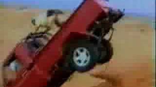 A lucky guy in the desert