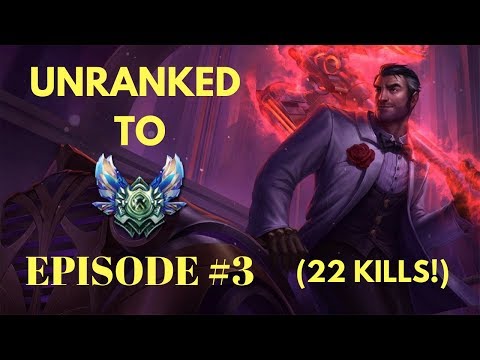 FMJ's Unranked To Diamond Series! - Episode #3 | (Jayce Vs Talon Matchup Patch 8.11) - (22 KILLS!) |