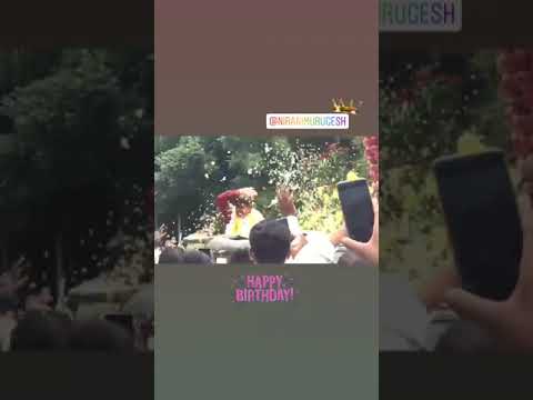 Murugesh Nirani MLA Birthday Celebration 🎂🎈