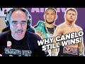 Abel Sanchez still picks CANELO TO BEAT Benavidez despite Andrade win!