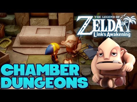 Zelda Link's Awakening 100% Walkthrough (Switch) Part 21 - Dampe's Chamber Dungeon Rewards