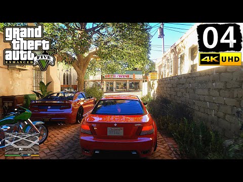Grand Theft Auto V Enhanced Edition Gameplay Walkthrough Part 4 - PC 4K 60FPS No Commentary