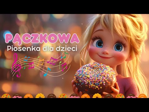 🍩 “Pączek raz, pączek dwa!” 🍩 Wesoła piosenka na Tłusty Czwartek 🎶 Dziecięce przeboje 🎶