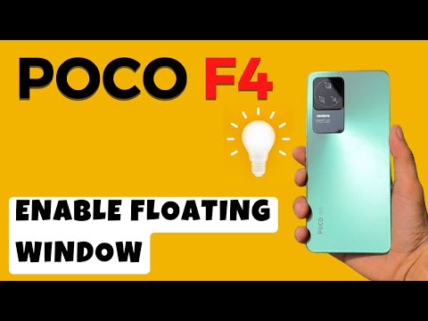 POCO F4 Floating window || Enable Floating window