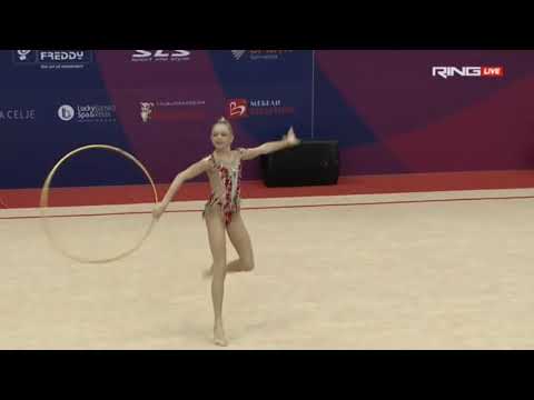 Anna POPOVA (RUS) Hoop p EF - Sofia Cup 2021