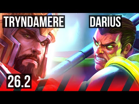 TRYNDAMERE vs DARIUS (TOP) | EUW Master | 26.2