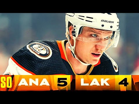 Los Angeles Kings vs Anaheim Ducks 4-5 Full Highlight 1.12.21