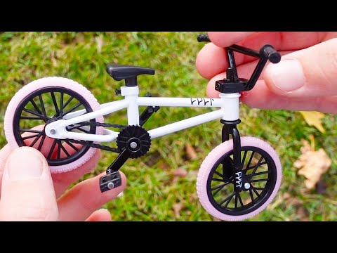 BMX Finger | Unboxing Tech Deck BMX Kult Weiß | Flick Trix | Nike Finger Schuhe | BMX rosa Reifen