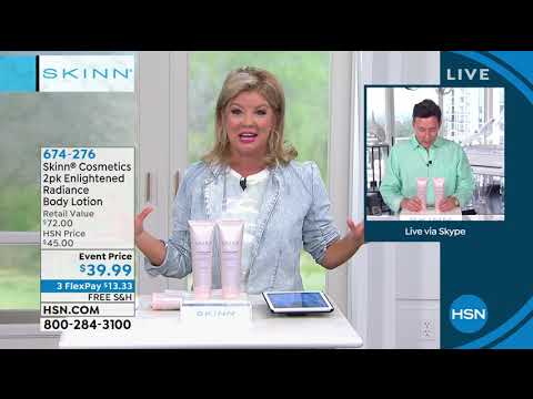 Skinn Cosmetics 2pack Enlightened Radiance Body Lotion