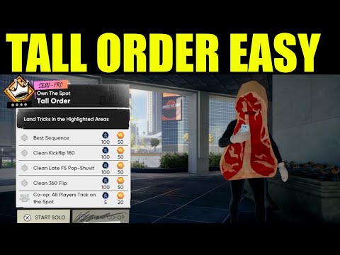 Skate 4 - tall order goals | how to clean 360