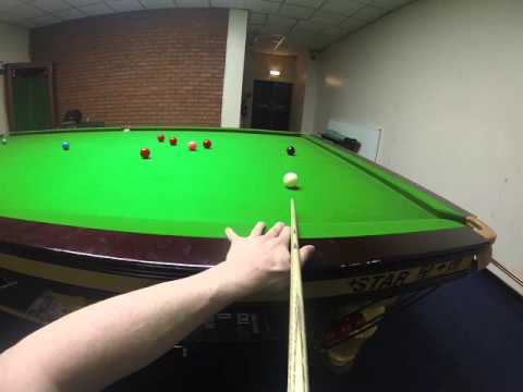 Snooker Headcam 147 Maximum break (cross) - John Foster