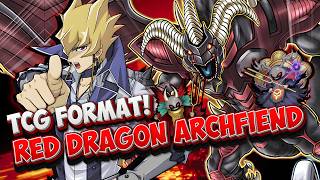 MY UPDATED RED DRAGON ARCHFIEND DECK IN TCG VS TOP TIER DECKS🔥