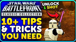 YOU NEED these 10+ Star Wars Battlefront Classic Collection Tips & Tricks!