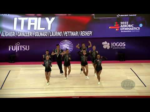 Italy (ITA) - 2022 Aerobic Worlds, Guimaraes (POR) - Aerobic Dance Qualifications