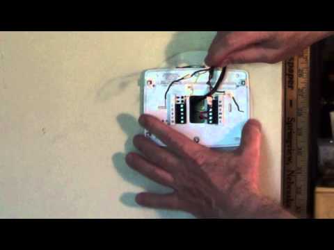 How to Install a Programmable Thermostat - White Rodgers Thermostat