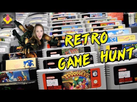 Retro Game Hunting | Retro Game Market | Retro Game TREASURES GALORE | TheGebs24