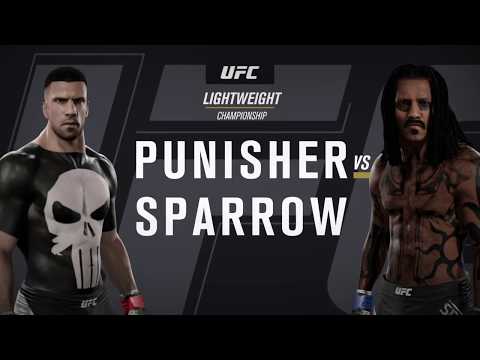 Punisher vs. Jack Sparrow (EA Sports UFC 2) - Crazy UFC 👊🤪