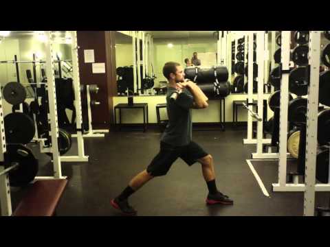 Barbell Front Split Squat