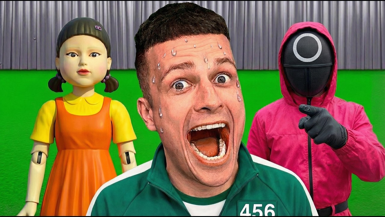 никогда не открывай лего набор ИГРА В КАЛЬМАРА в 3:00 НОЧИ !!