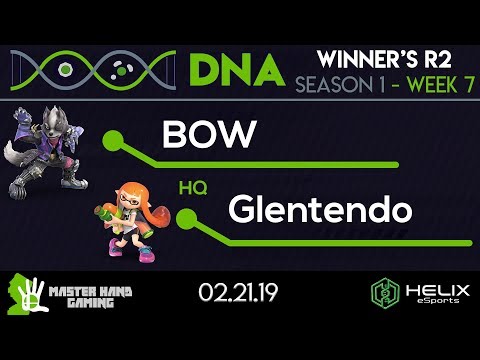 DNA 1.7 - BOW (Wolf) vs HQ | Glentendo (Inkling) - Winner's R2