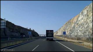 preview picture of video '318 - Spain. Autovía Ruta de la Plata A-66 E803 - El Ronquillo - Venta de Curro Fal [HD]'