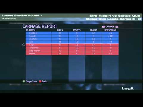 2010 MLG Orlando - Str8 Rippin vs Status Quo - Game 9