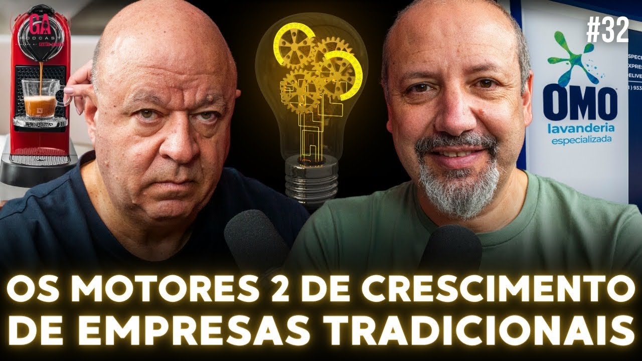 OS MOTORES 2 DE CRESCIMENTO DE EMPRESAS TRADICIONAIS | José Salibi Neto e Sandro Magaldi | #32