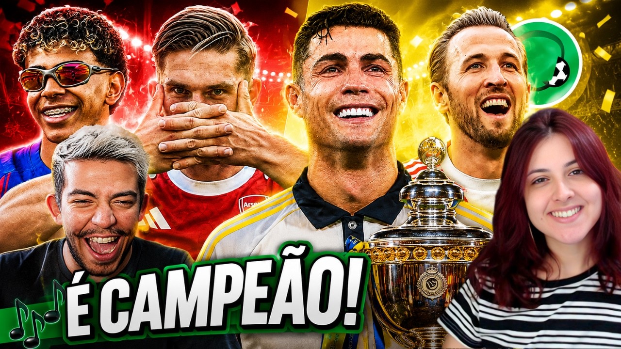 ♫ OS CAMPEÕES EUROPEUS (+ ARABÃO) DE 2026! 🏆 | Paródia The Lazy Song - Bruno Mars | REACT