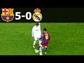 FC Barcelona vs Real Madrid 5-0 Goals and Highlights with English Commentary 2010-11 HD 720p