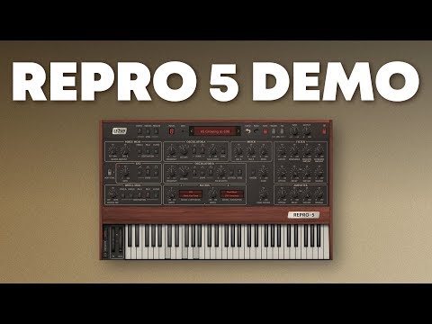 u-he Repro-5 musical synth demo