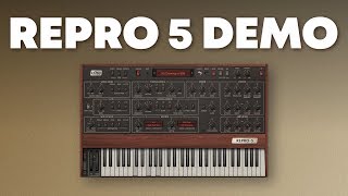 Video thumbnail for u-he Repro-5 musical synth demo by once upon a synth