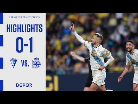 Cádiz Club de Fútbol 0-1 Real Club Deportivo de ...