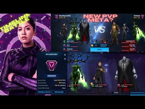TIMELINE BATTLE NEW META - MAYA LOPEZ COUNTERS PVP ?HOW TO BUILD FOR ISO / URU | Marvel Future Fight